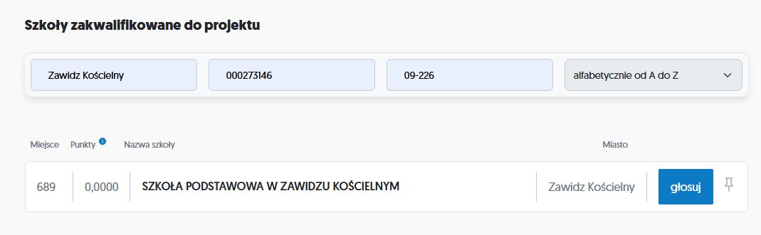 glosuj krag